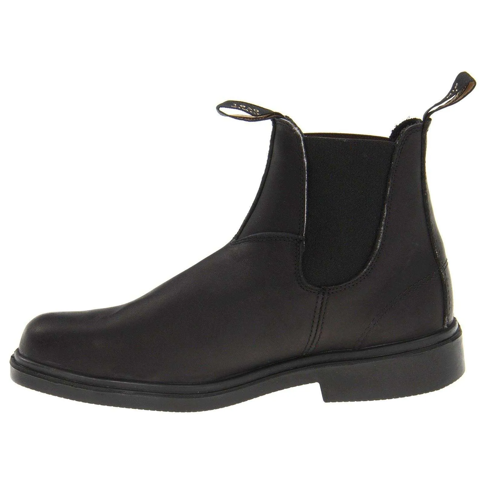 063 Water-Resistant Leather Unisex Chelsea Boots