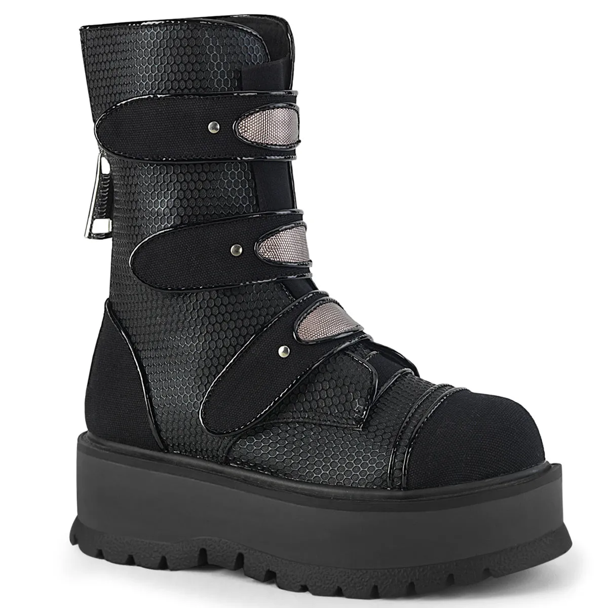 2 Inch Platform SLACKER-101 Black