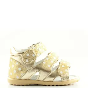 (2379) Emel Golden Dot Sandals