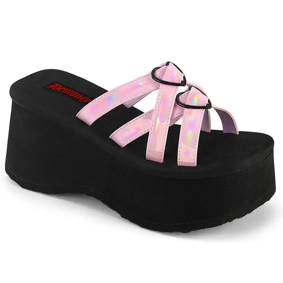 3 Inch Platform FUNN-15 Baby Pink Holo