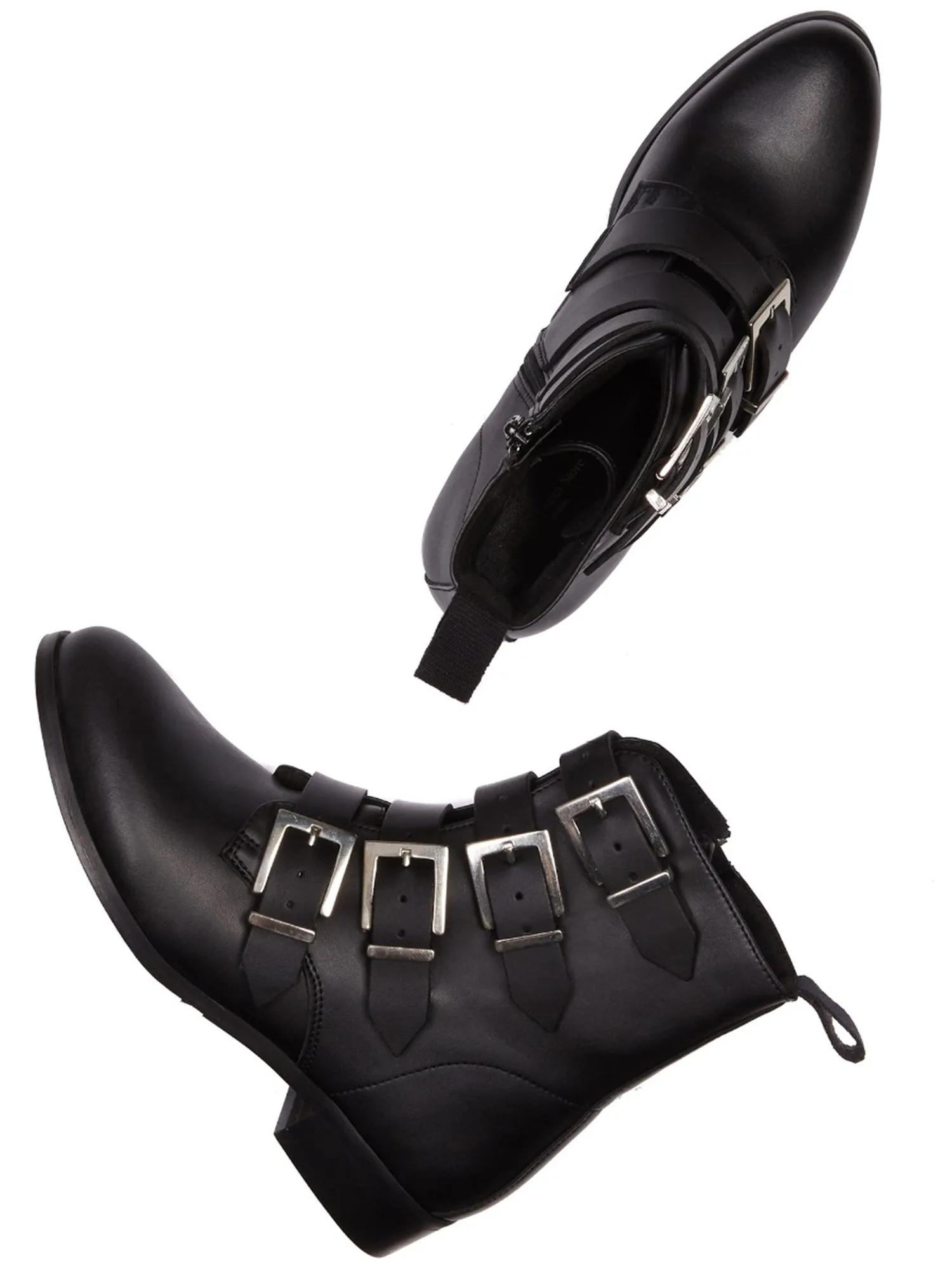 4 Strap Biker Boots