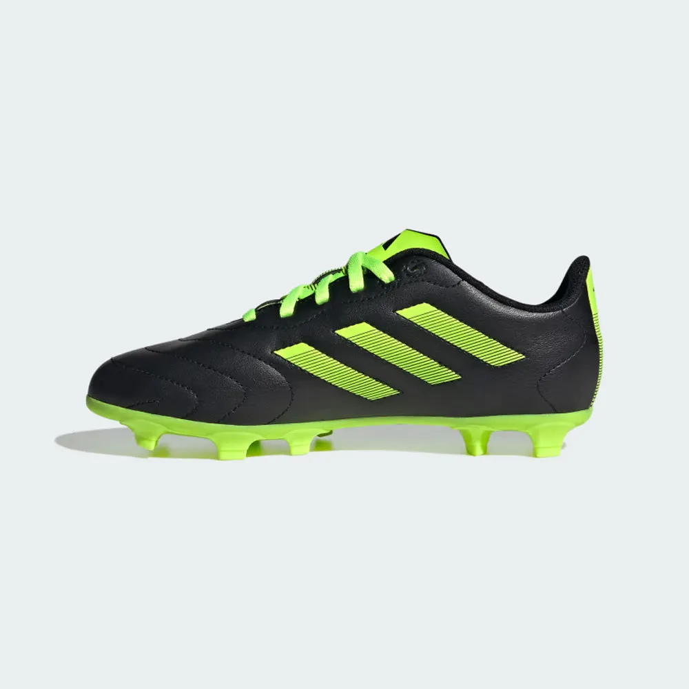 Adidas Goletto VIII Jnr FG Football Boots (Black/Lucid Lemon)