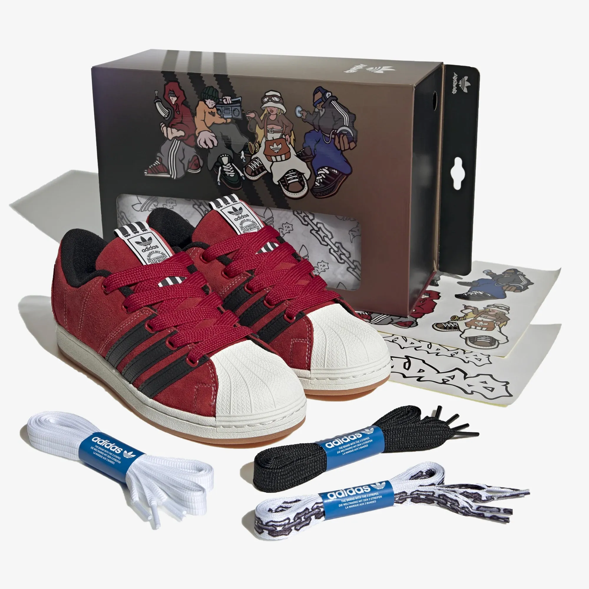 Adidas Originals | ADIDAS SUPERMODIFIED YNUK  { POWER RED/CORE BLACK