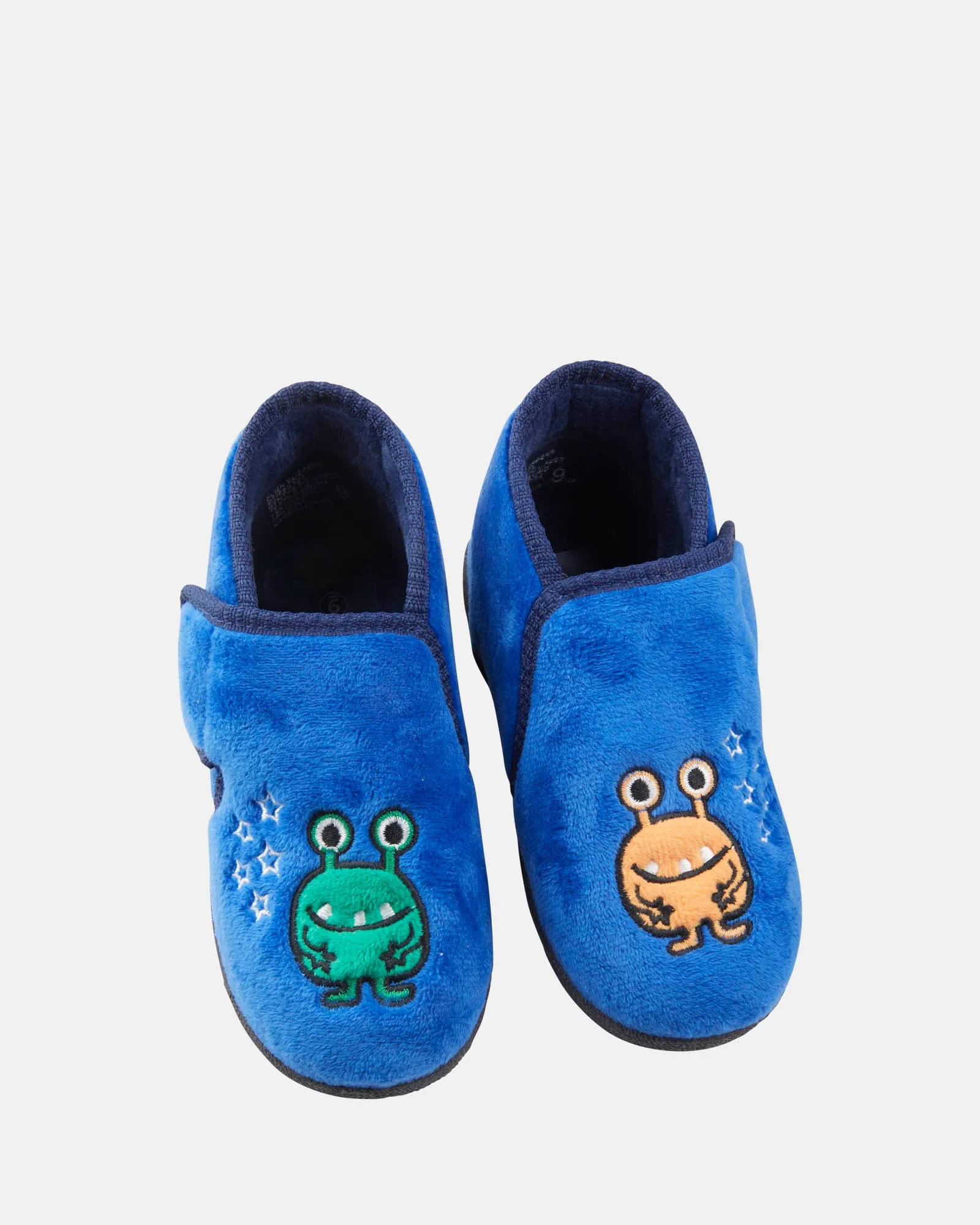 Alien Slippers Blue