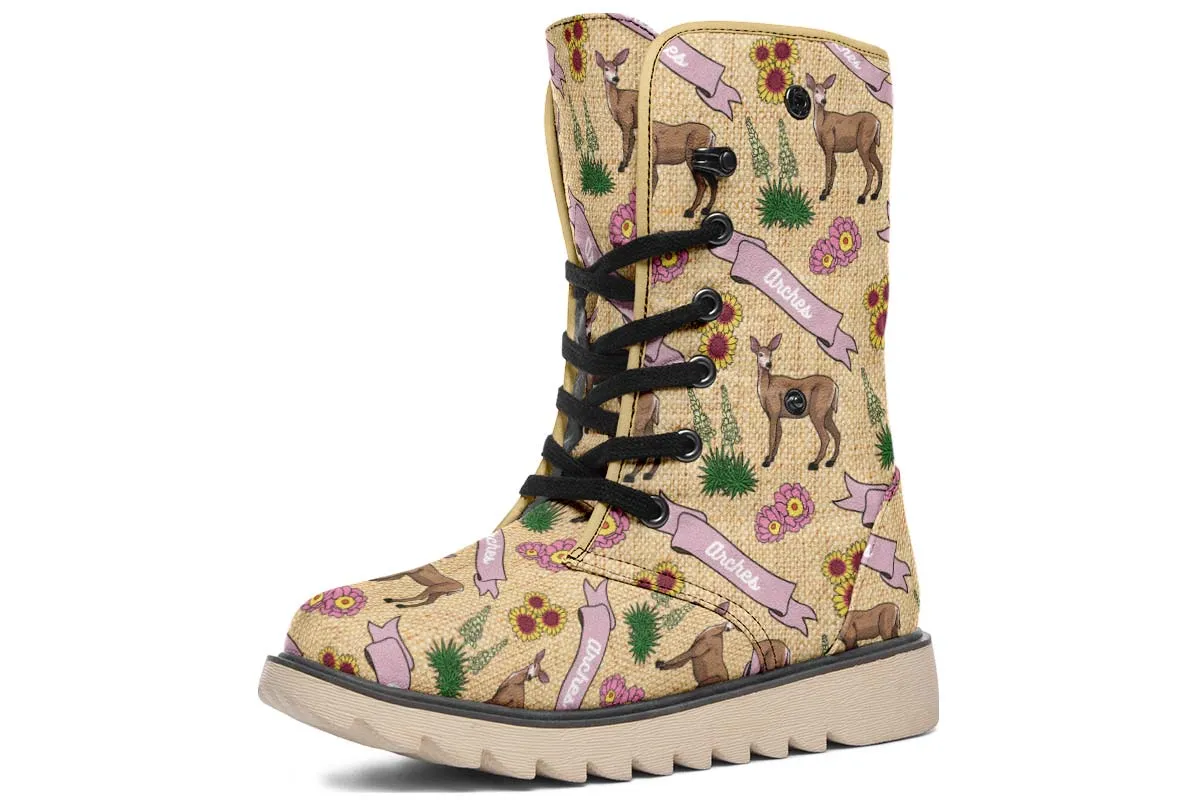 Arches Pattern Polar Vibe Boots