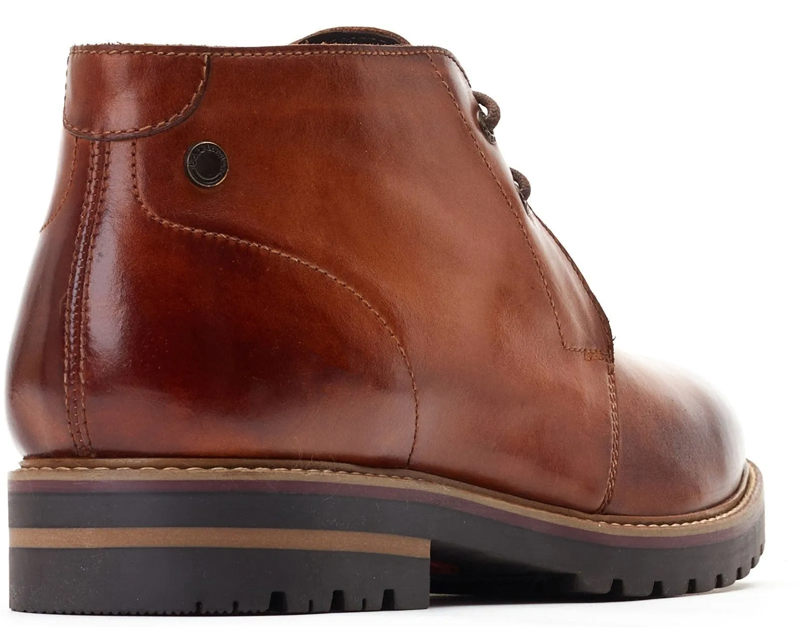 Base London Swan Washed Mens Leather Chukka Boot