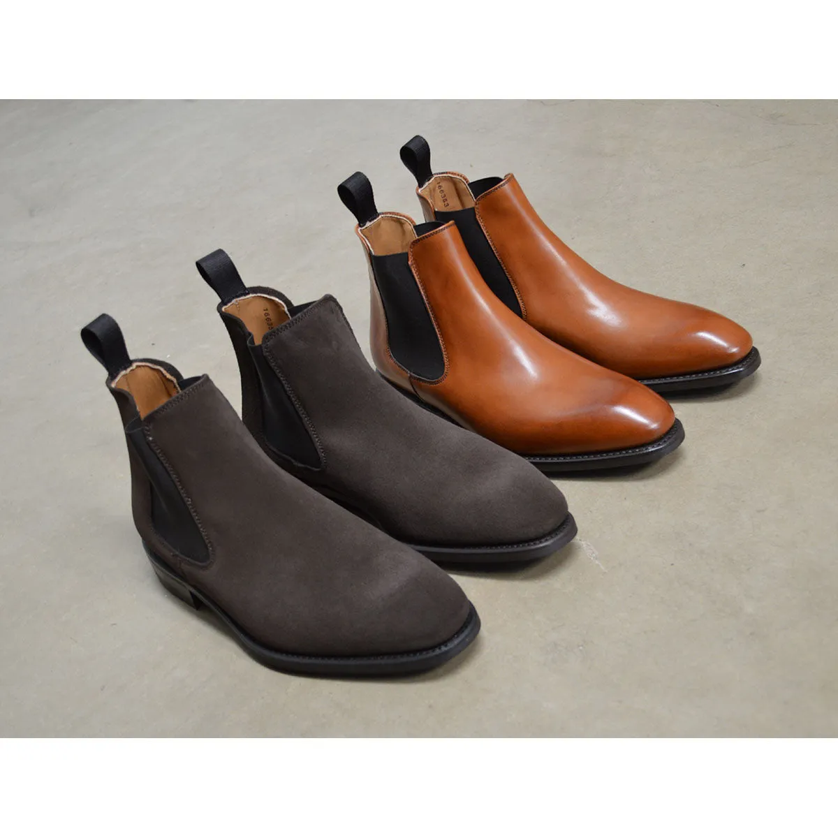 Berwick 1707 Chelsea Boot (475)- Vegano Tan