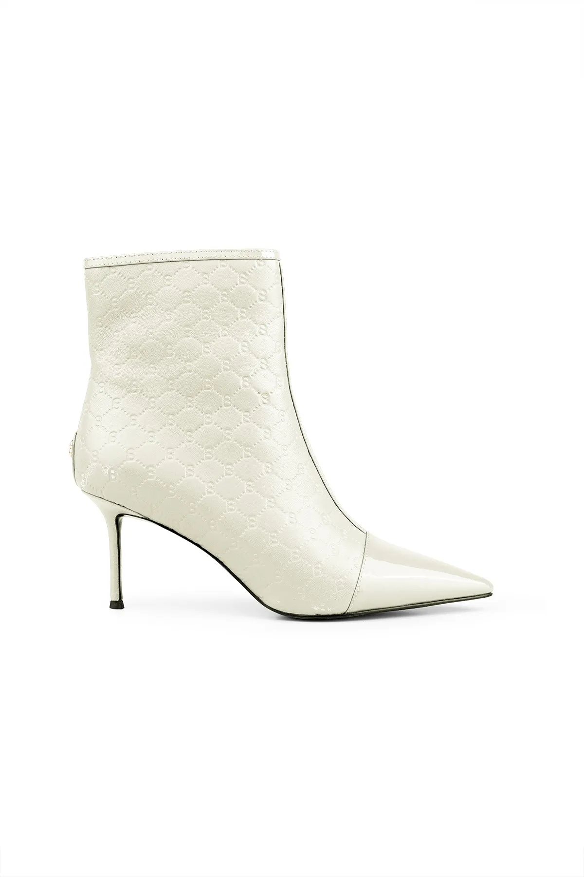 Beverly Ankle Boots - Bone