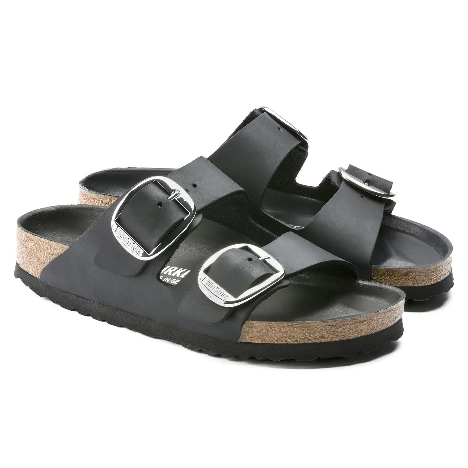 BIRKENSTOCK Women's Arizona  Big Buckle Oiled Leather (Black)