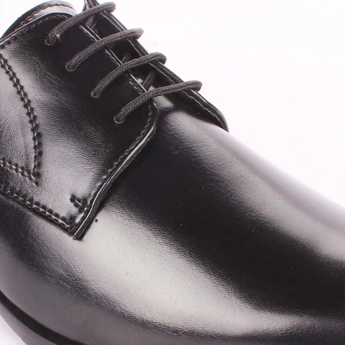 Black Patent Derby Shoes