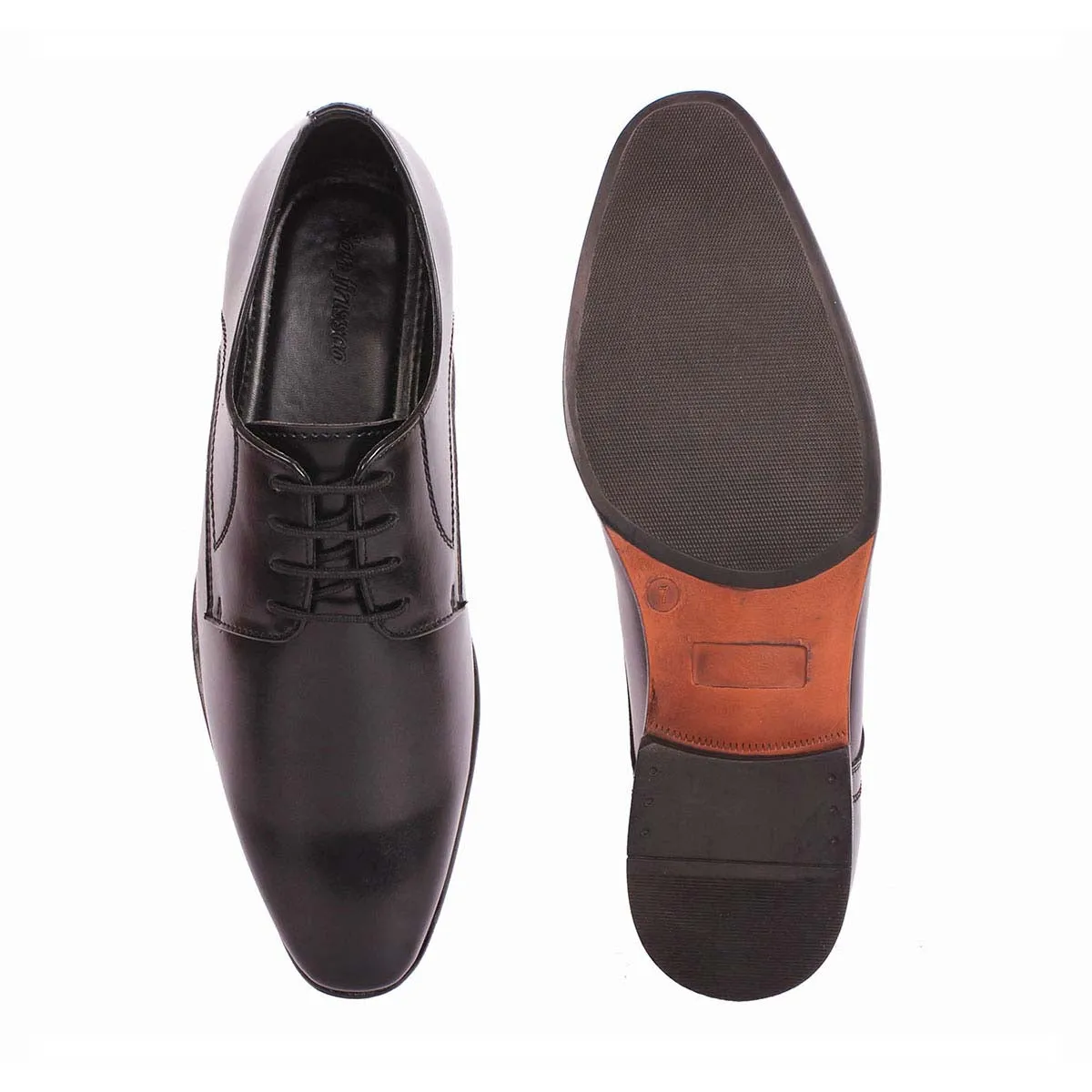 Black Patent Derby Shoes