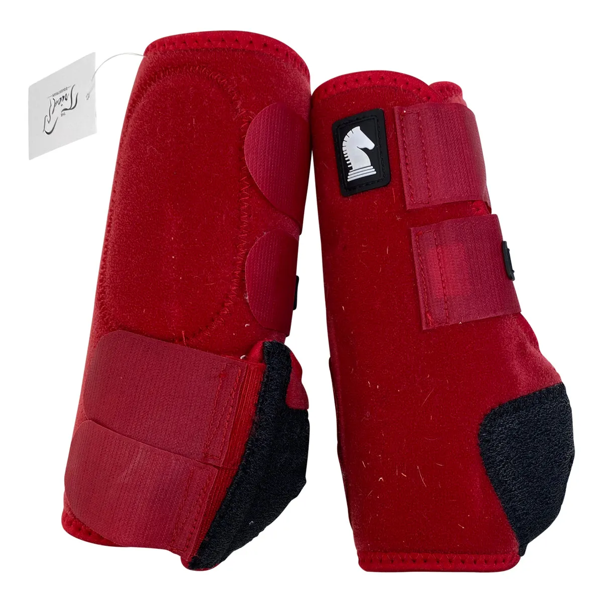 Classic Equine Flexion by Legacy Front Support Boots in Red - Large