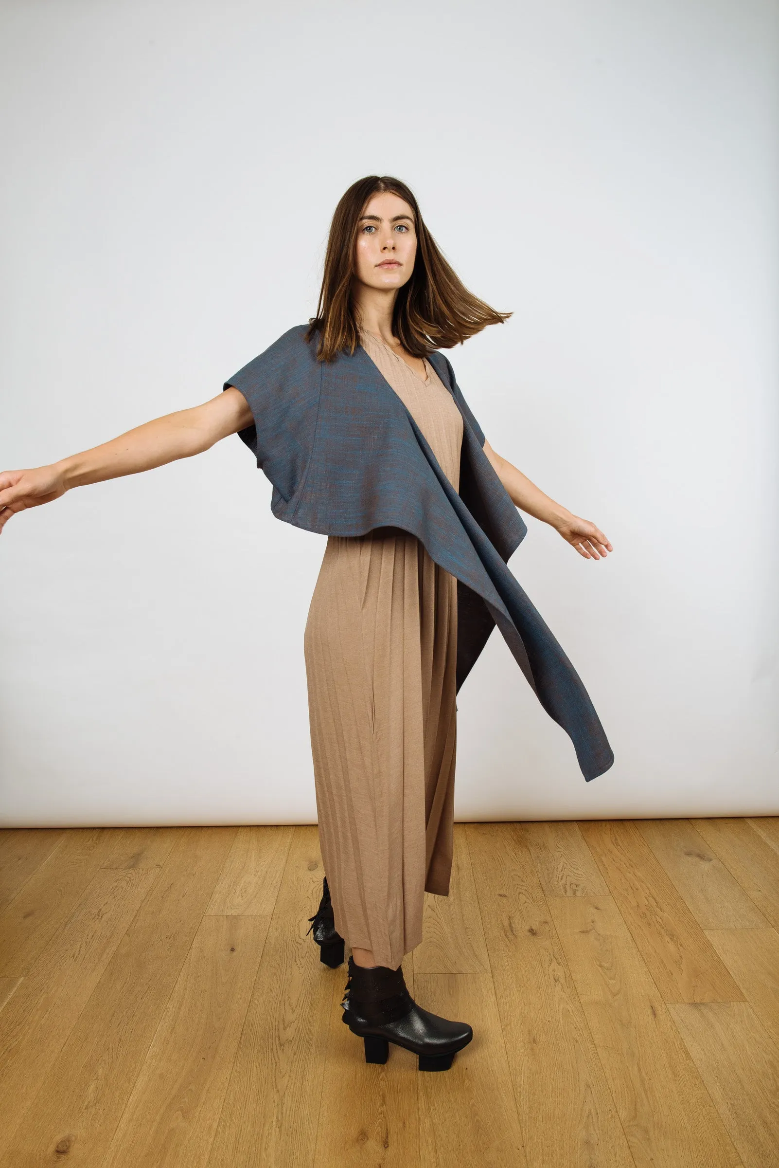 Dolman Wrap | Blue Bronze