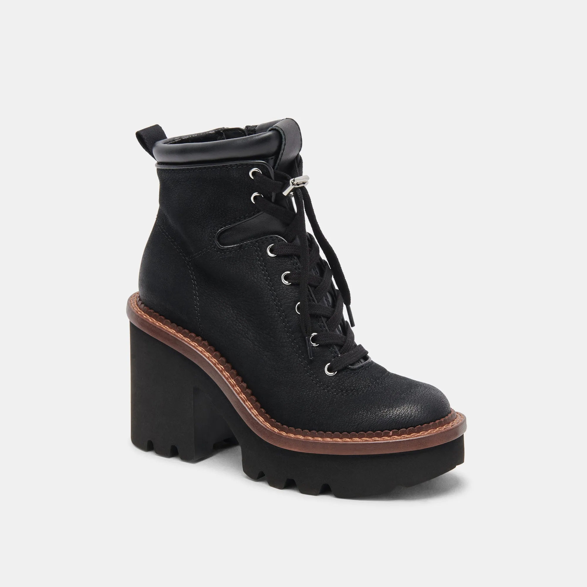 DOMMIE BOOTS BLACK NUBUCK