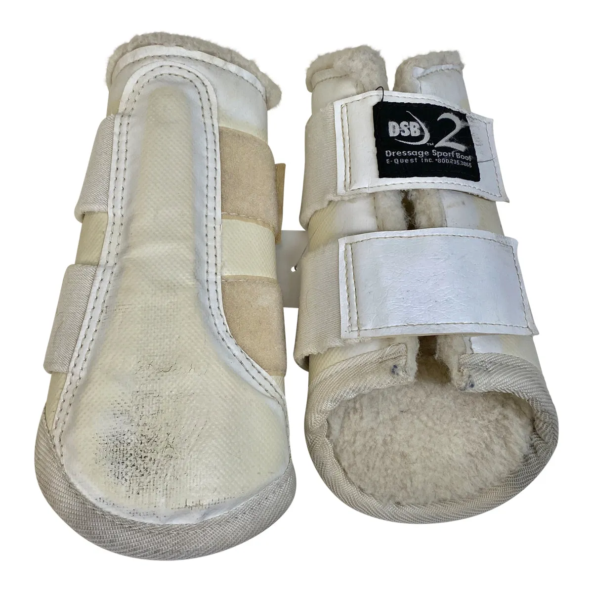 DSB Dressage Boots 2 in White - Medium