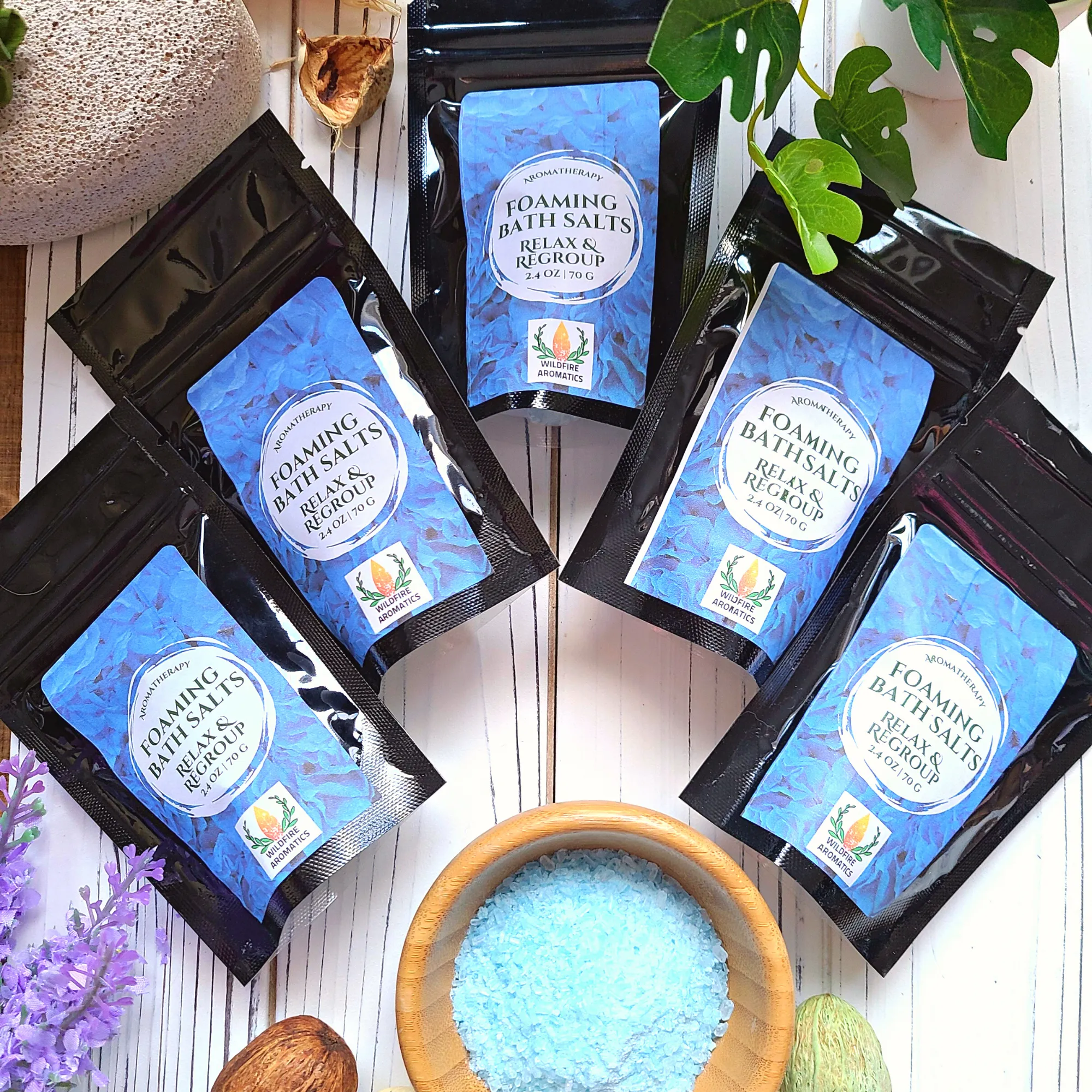 Foaming Bath Salts