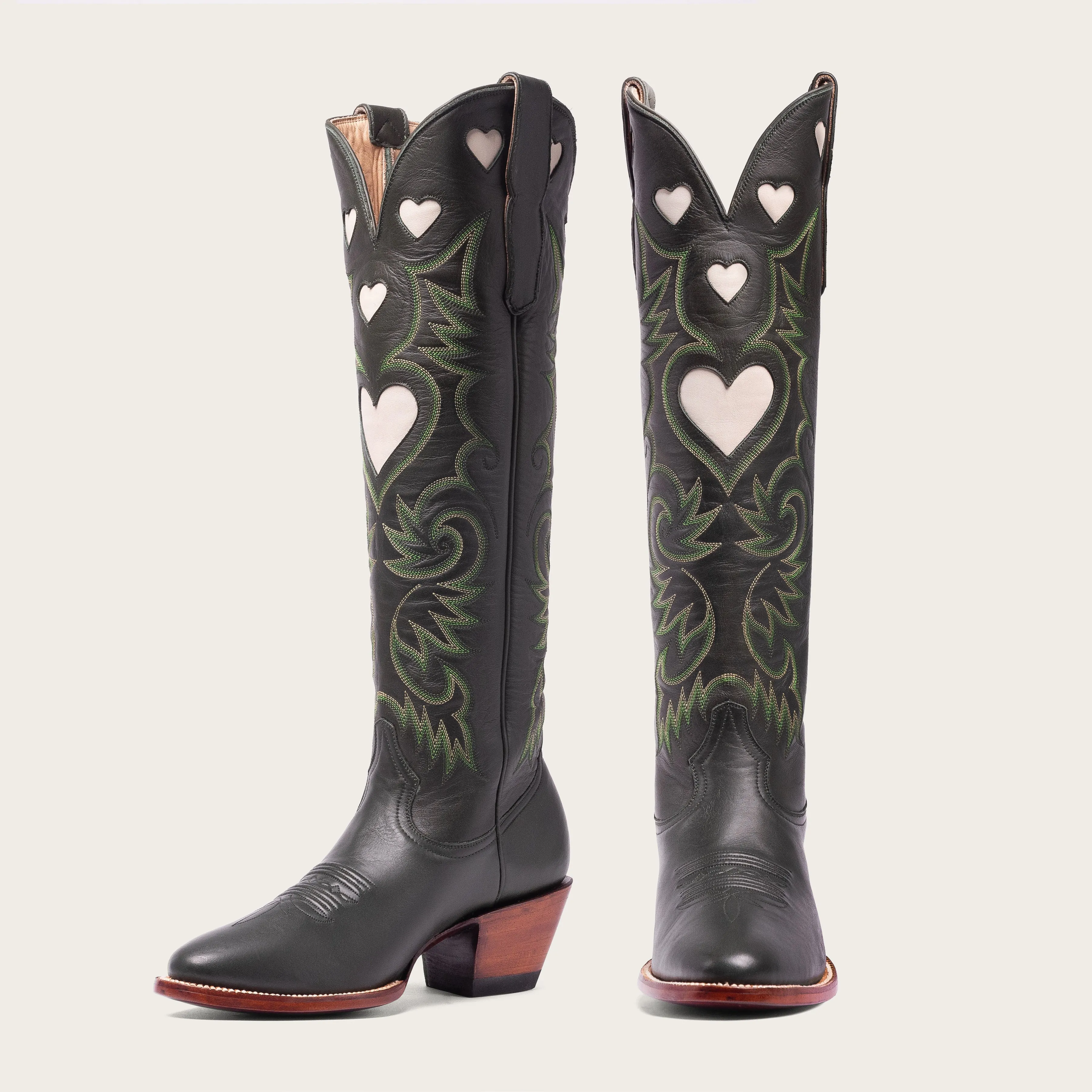 Green & Bone Heart Boot Limited Edition