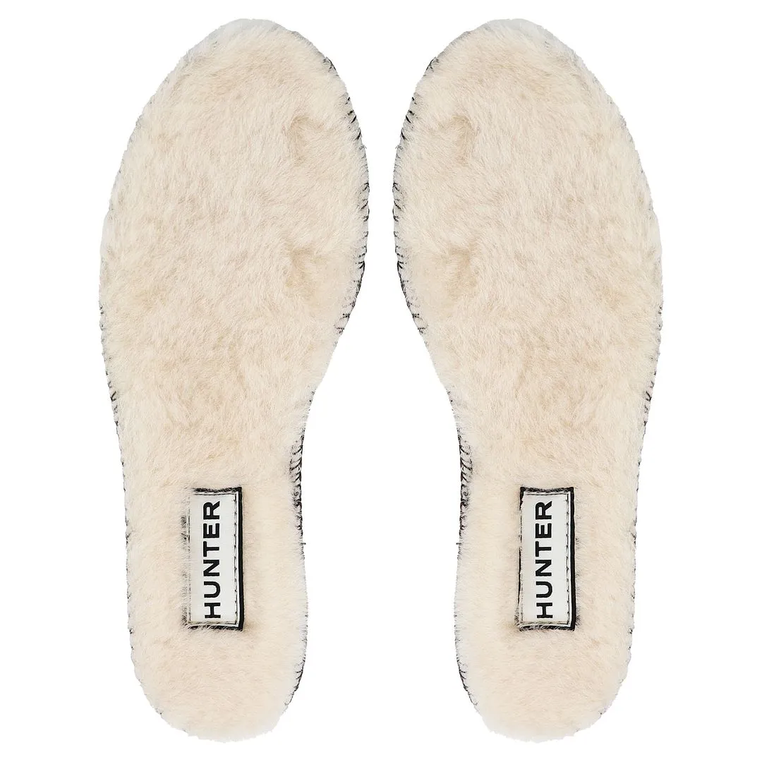 Hunter Insulated Shearling Kids Beige Insoles Shoes