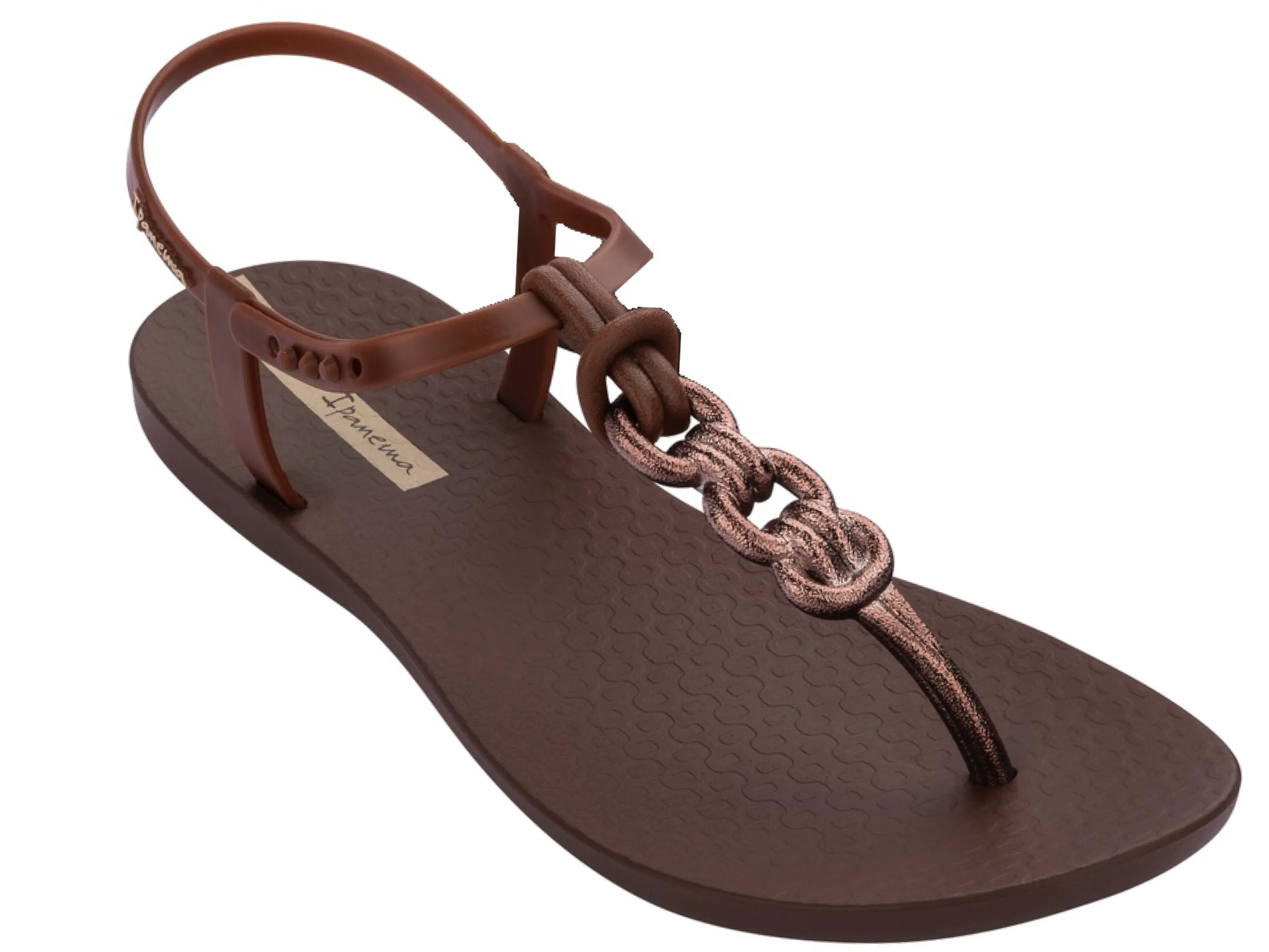 Ipanema Charm Links Ladies Toe Post Sandal