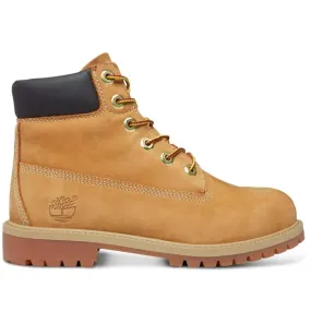 Junior 6-Inch Premium Waterproof Boot - Wheat Nubuck