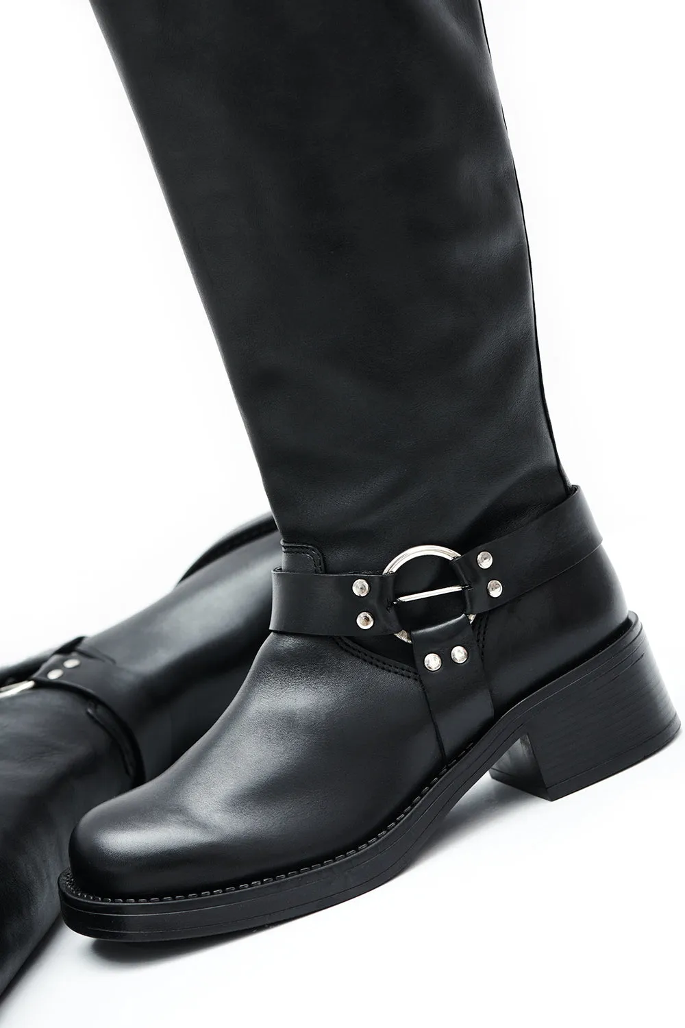 Long Biker Boots