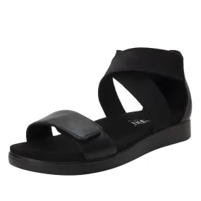 Lucia Black Sandal