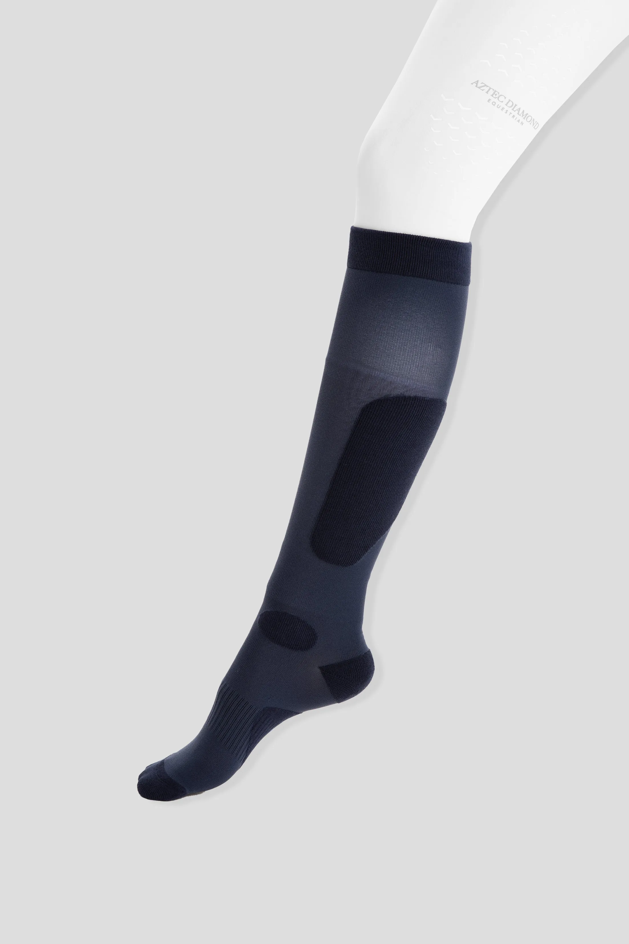 Navy Pressure Padded Sock Twin Pack