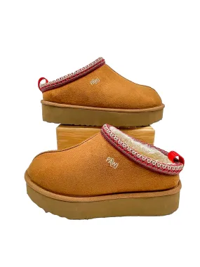 PAWJ Roe Clog | Chestnut / Aspen Snow