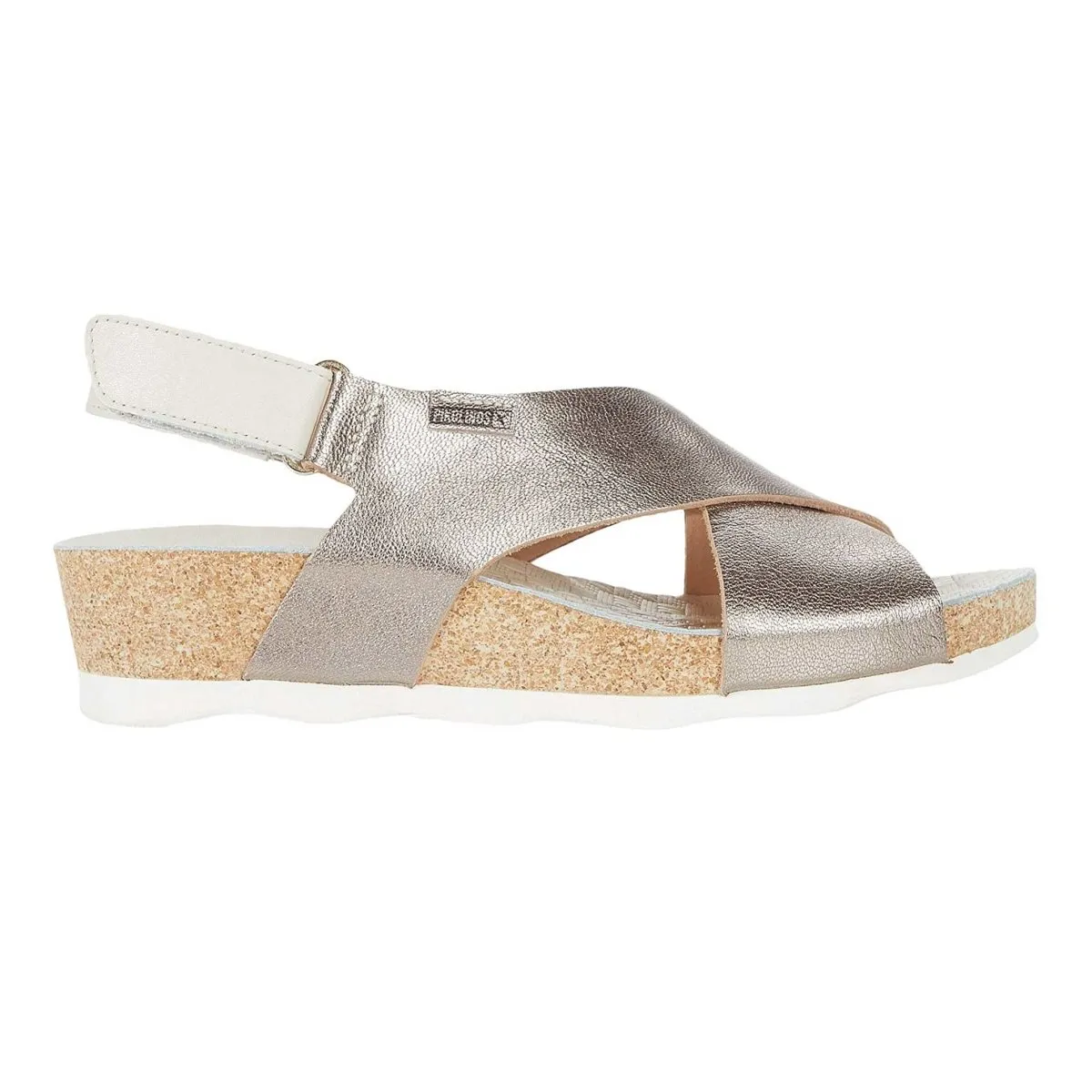 Pikolinos Women's Mahon Stone Metallic Leather