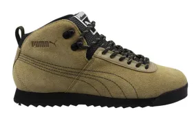 Puma Roma Hiker Beige Suede Leather Outdoor Lace Up Mens Trainers 353795 04