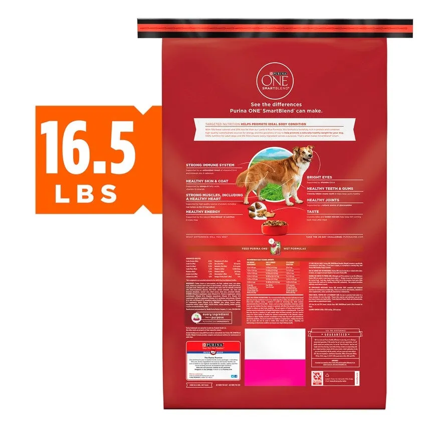 Purina ONE SmartBlend Healthy Weight Turkey Formula Dry Dog Food