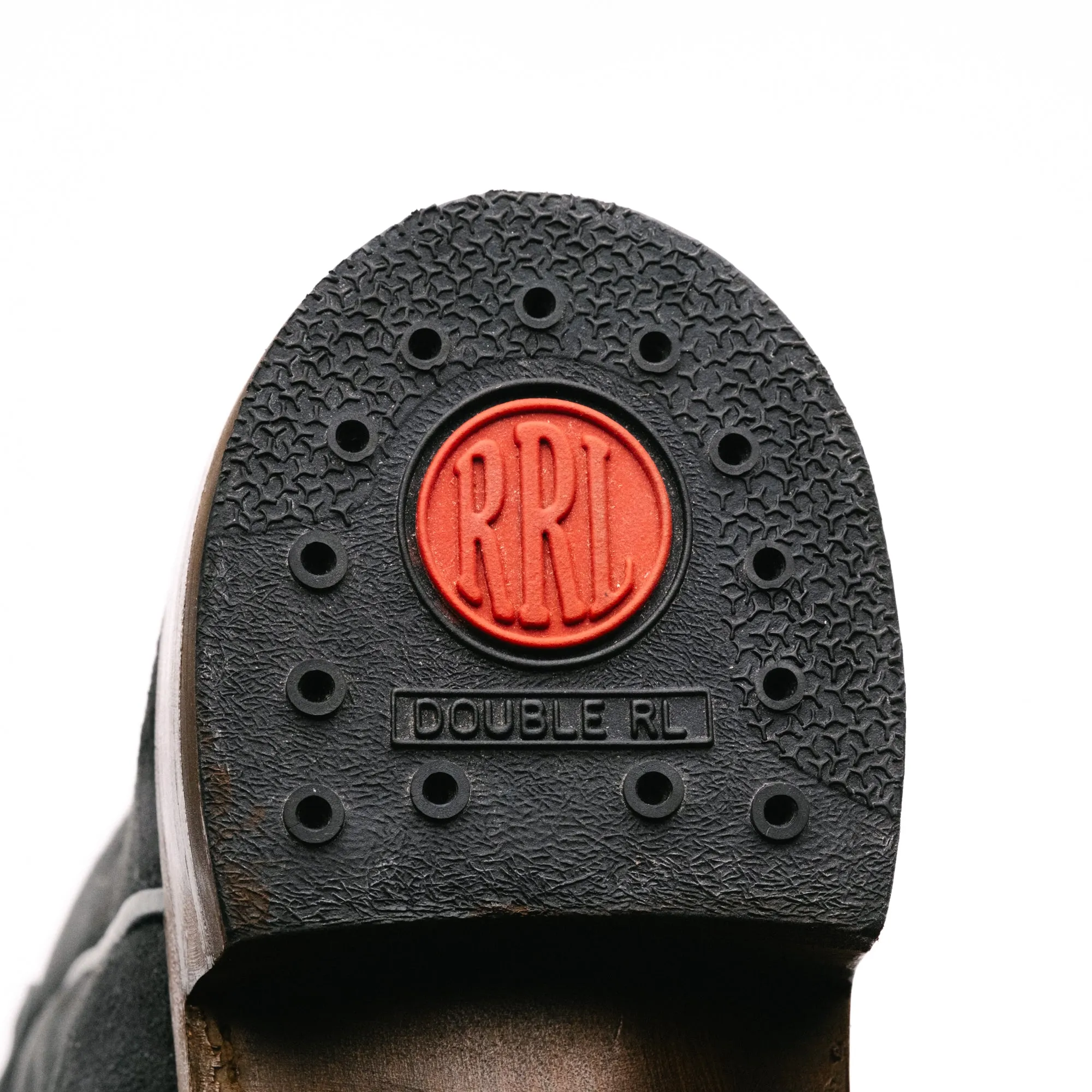 RRL x SOP Walker Boot Black Roughout