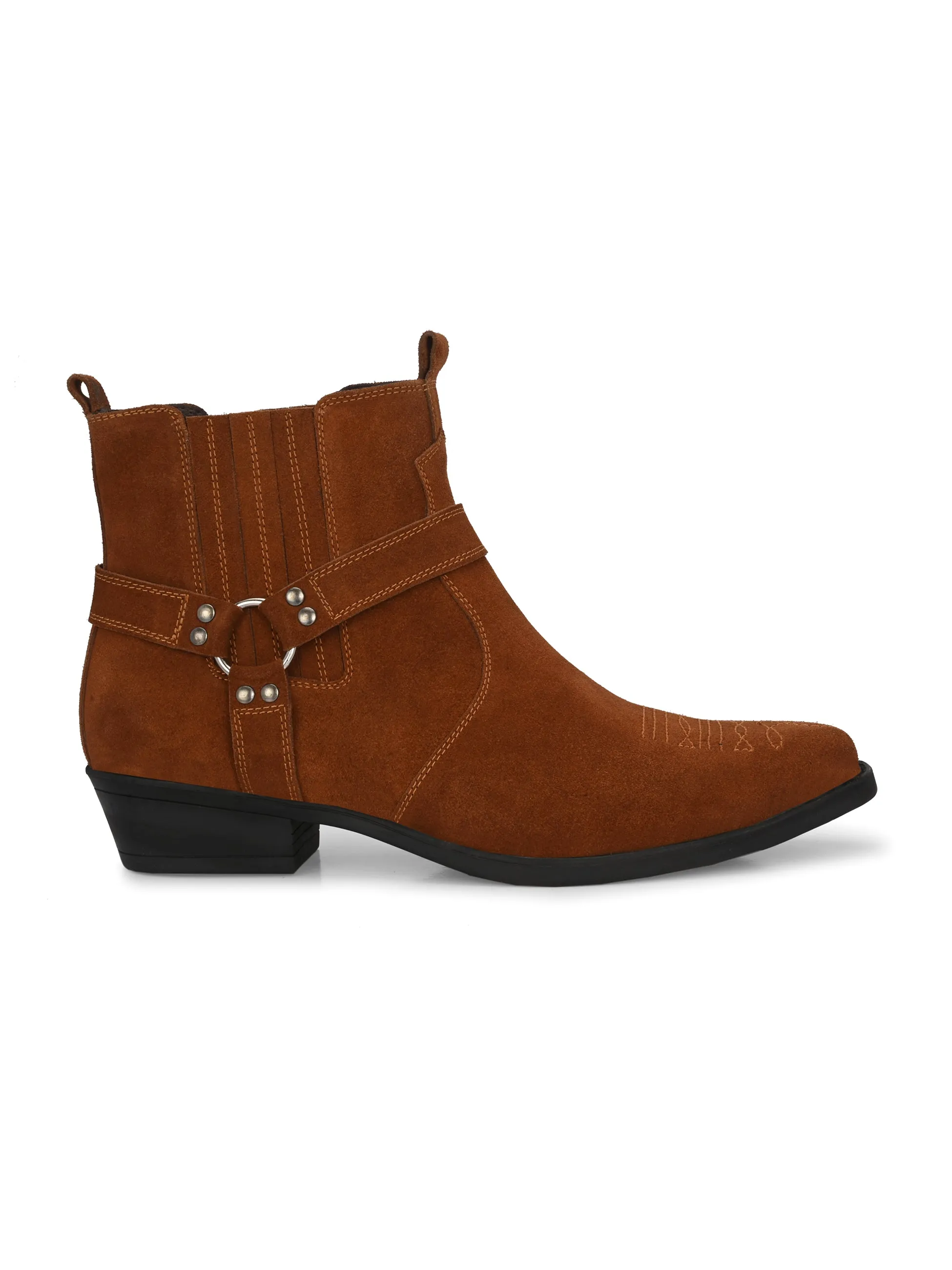 Rufus Tan Western Boots