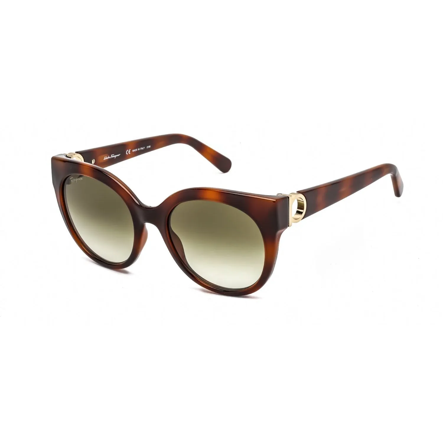 Salvatore Ferragamo SF1031S Sunglasses Tortoise / Green Women's