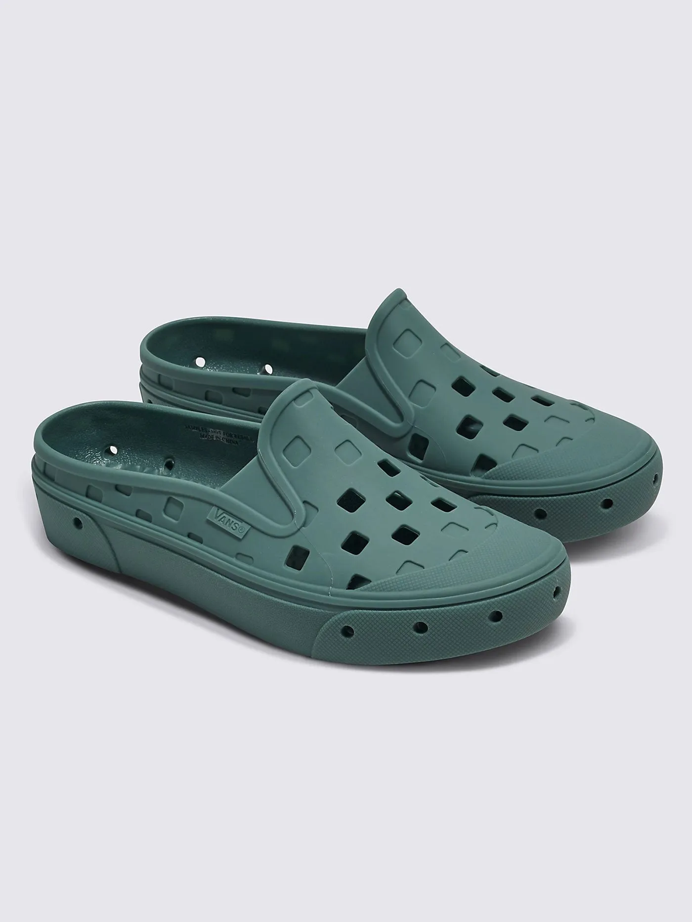 Slip-On Mule Trek Silver Pine Shoes