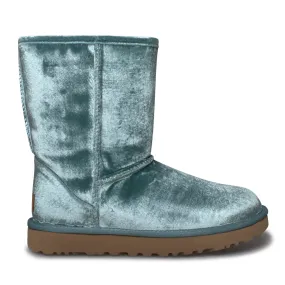 UGG Classic Short II Velvet Atlantic Boots - Women's