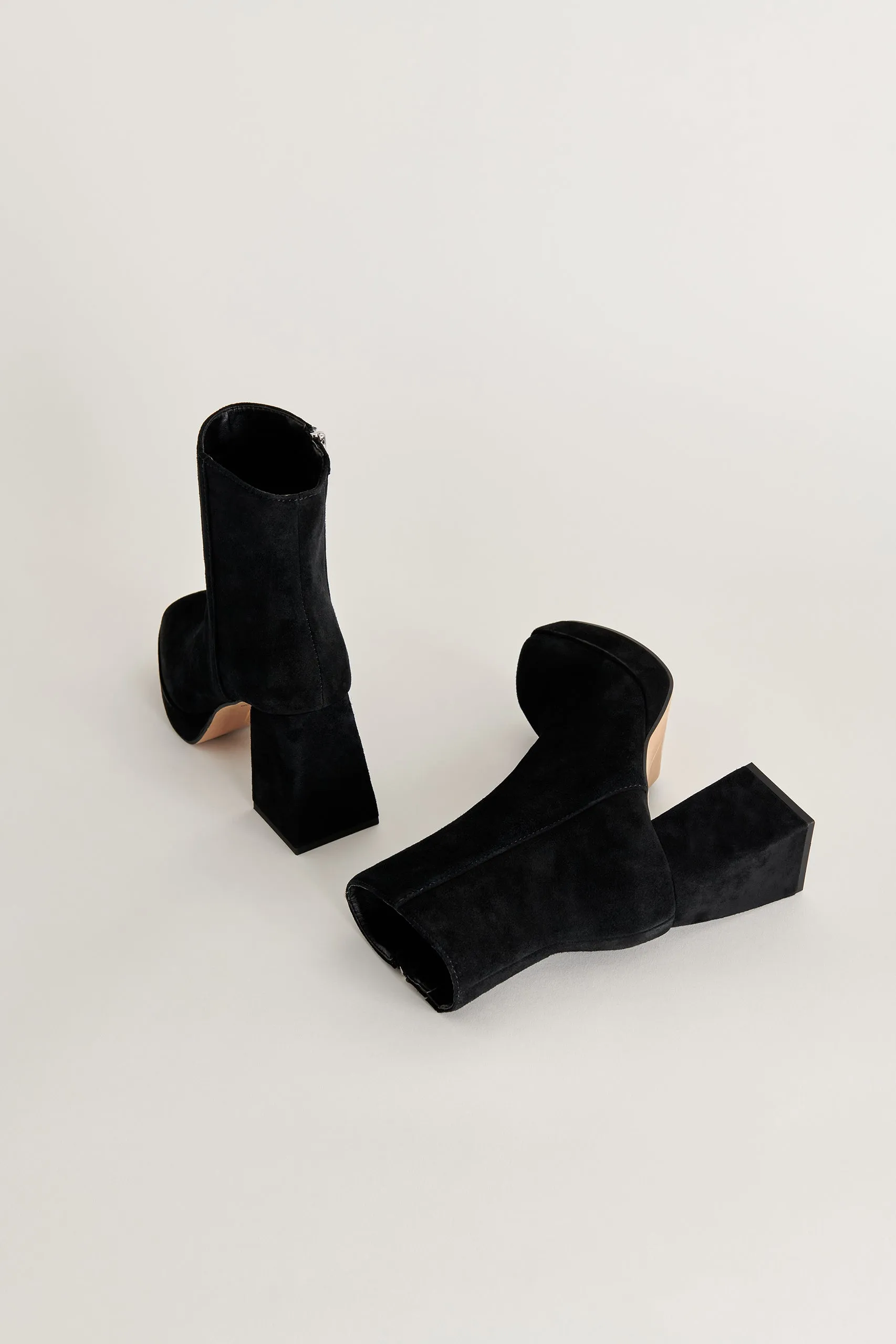 ULYSES BOOTS BLACK SUEDE