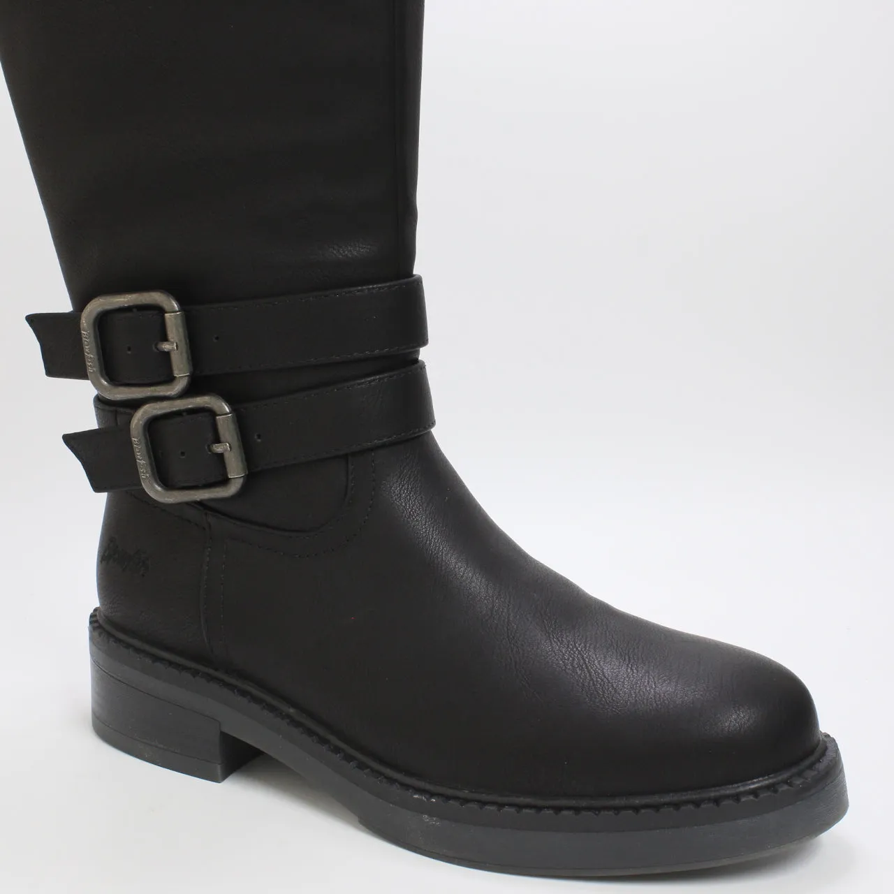 Womens Blowfish Malibu Vox Knee High Boots Black Local Sheriff